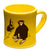 BittyMugs™ - Giraffe & Chimp Mugs for Kids-Ceramic Mugs-Wildini